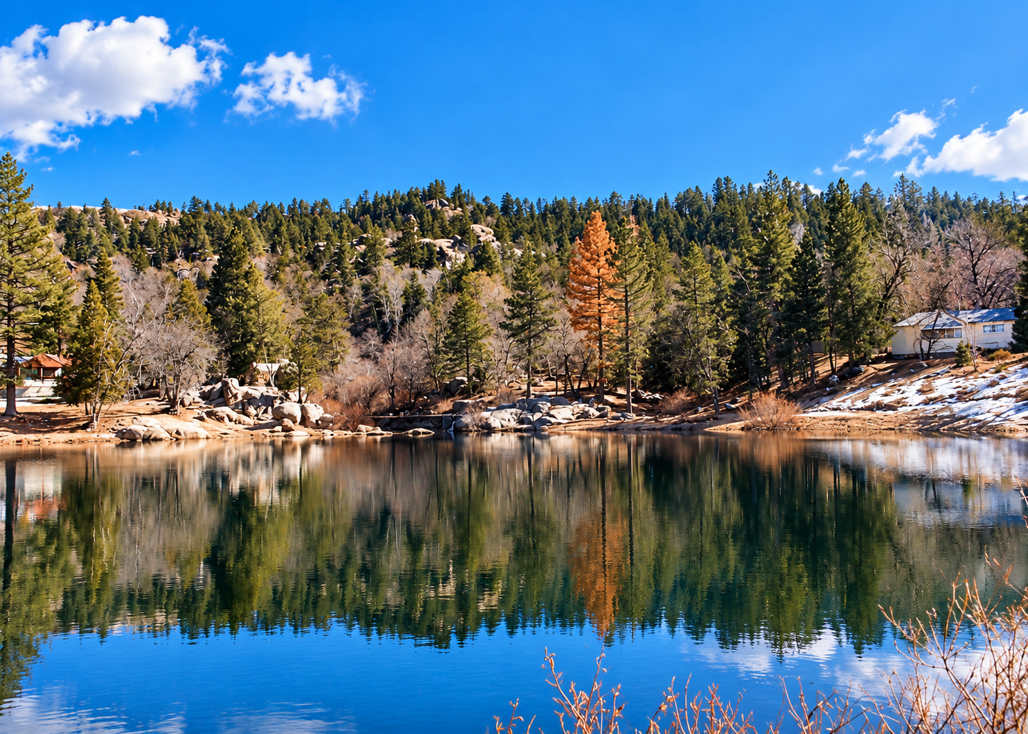 Mountain home in Arrowbear Lake, California