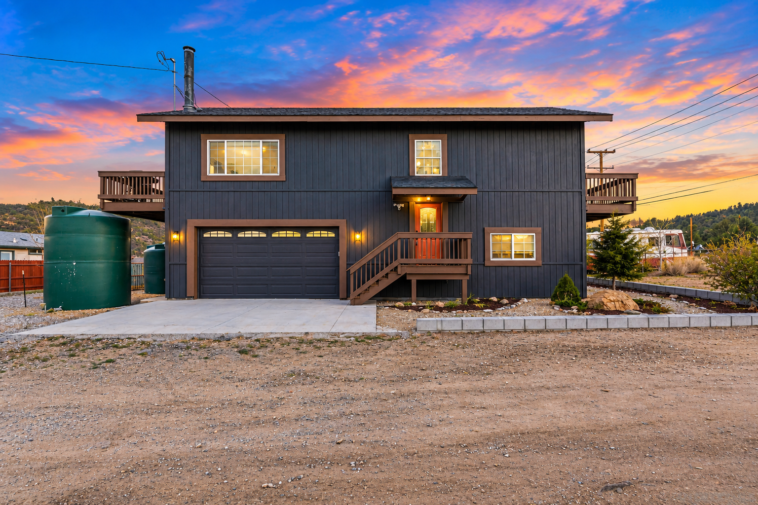 Mountain home in Baldwin Lake, California