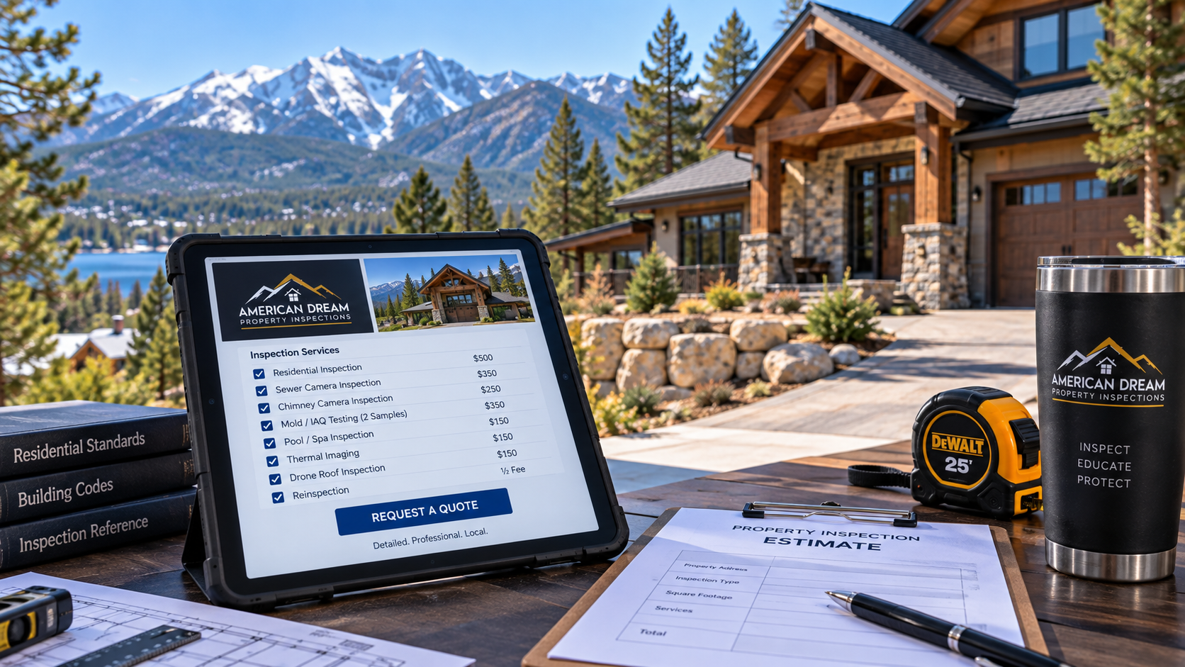Property inspection pricing for residential and commercial inspections in Southern California